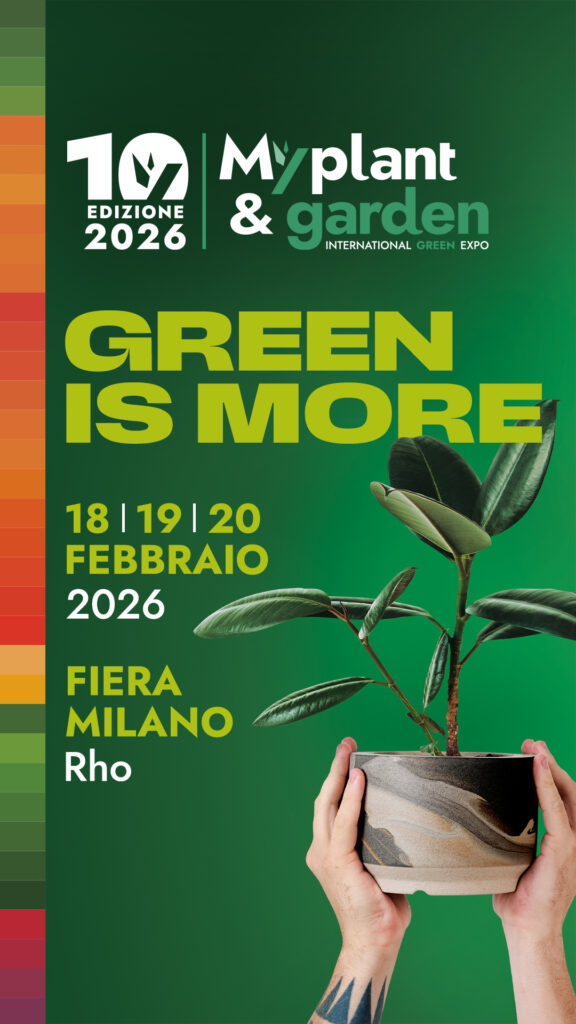 Sponsor ufficiale di MyPlant & Garden 2026